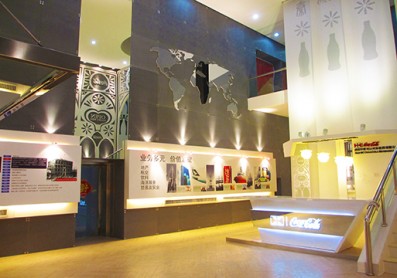 陕西太古可口可乐接待大厅