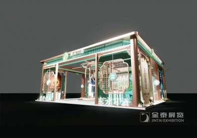 宝鸡贵州习酒铁艺展台搭建